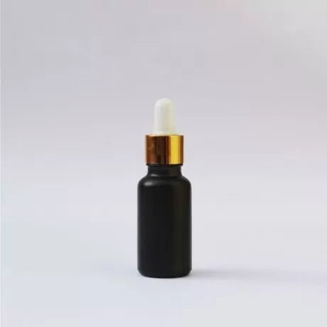 Glass Amber Bottle with Dropper